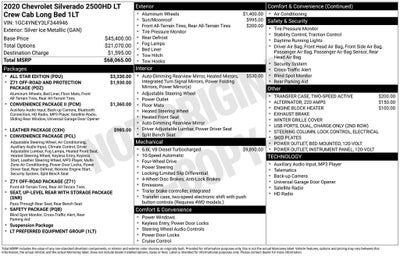 2020 Chevrolet Silverado 2500 HD LT