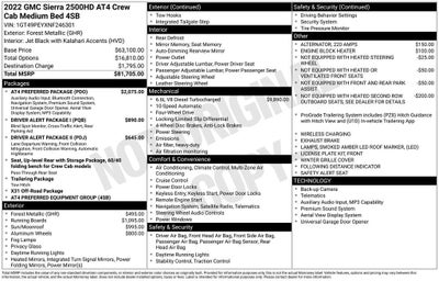 2022 GMC Sierra 2500 HD AT4