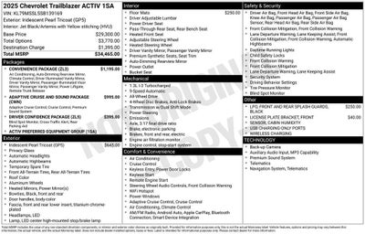 2025 Chevrolet Trailblazer ACTIV