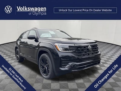 2026 Volkswagen Atlas Cross Sport 2.0T SEL R-Line Black