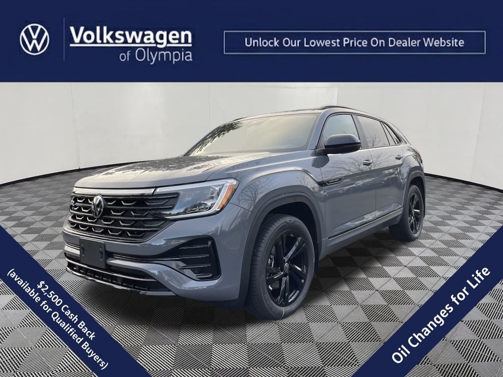 2026 Volkswagen Atlas Cross Sport 2.0T SEL R-Line Black