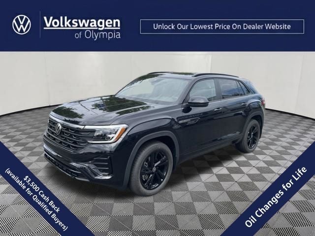 2026 Volkswagen Atlas Cross Sport 2.0T SEL R-Line Black