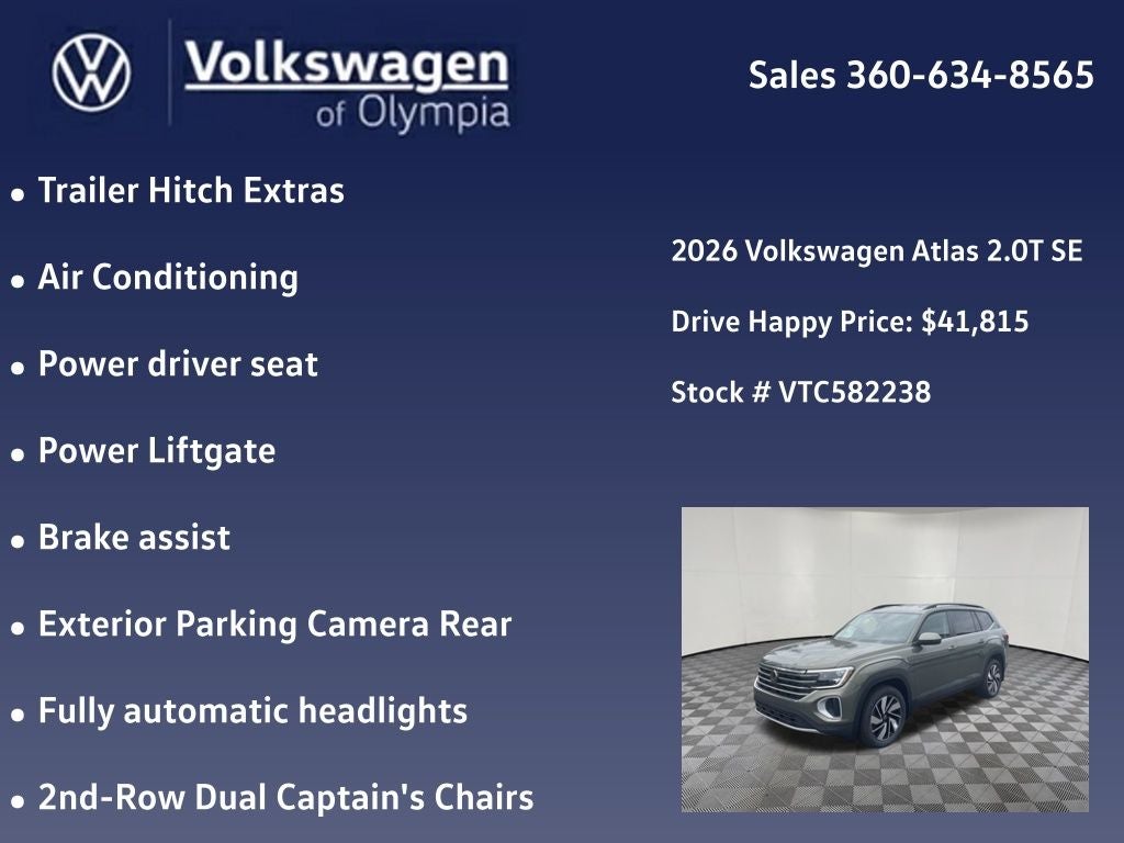 2026 Volkswagen Atlas SE w/Technology