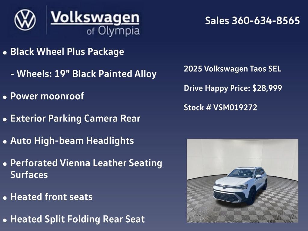 2025 Volkswagen Taos 1.5T SEL
