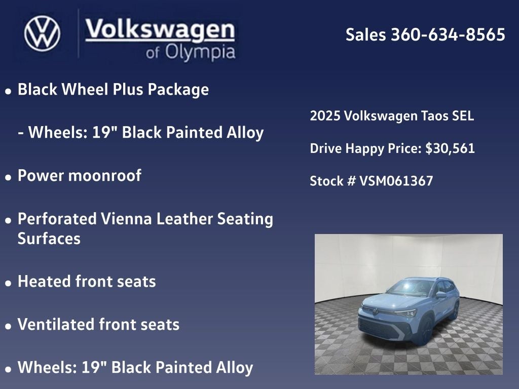2025 Volkswagen Taos 1.5T SEL