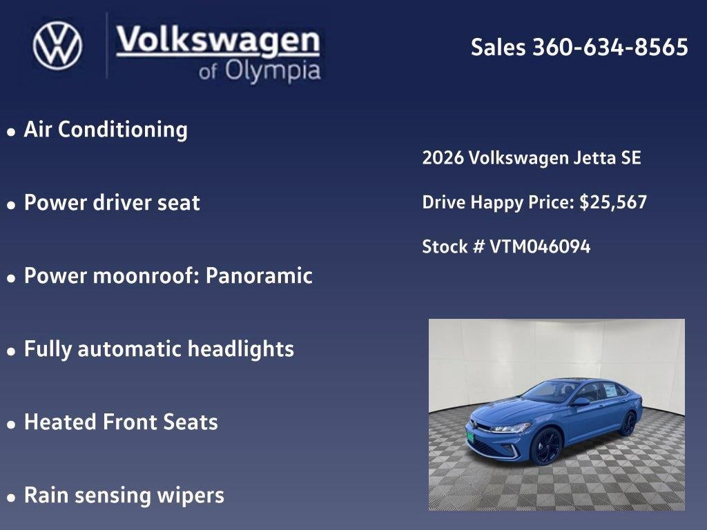 2026 Volkswagen Jetta SE