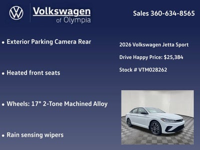 2026 Volkswagen Jetta 1.5T Sport
