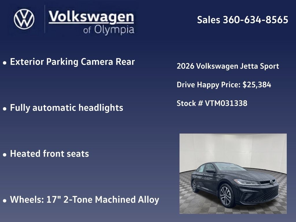 2026 Volkswagen Jetta 1.5T Sport