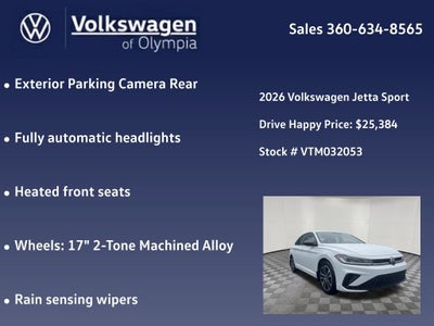 2026 Volkswagen Jetta 1.5T Sport