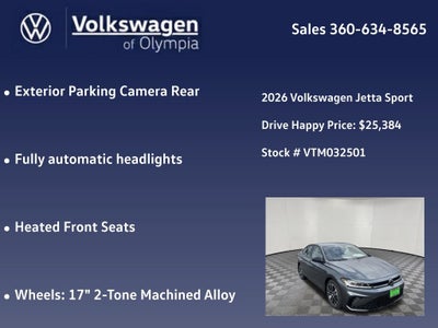 2026 Volkswagen Jetta 1.5T Sport