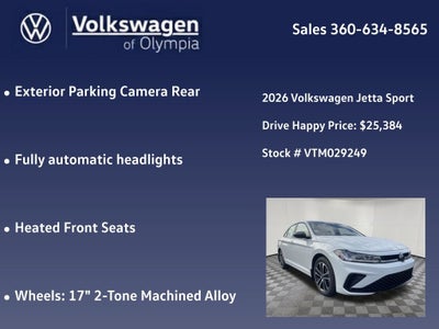 2026 Volkswagen Jetta 1.5T Sport