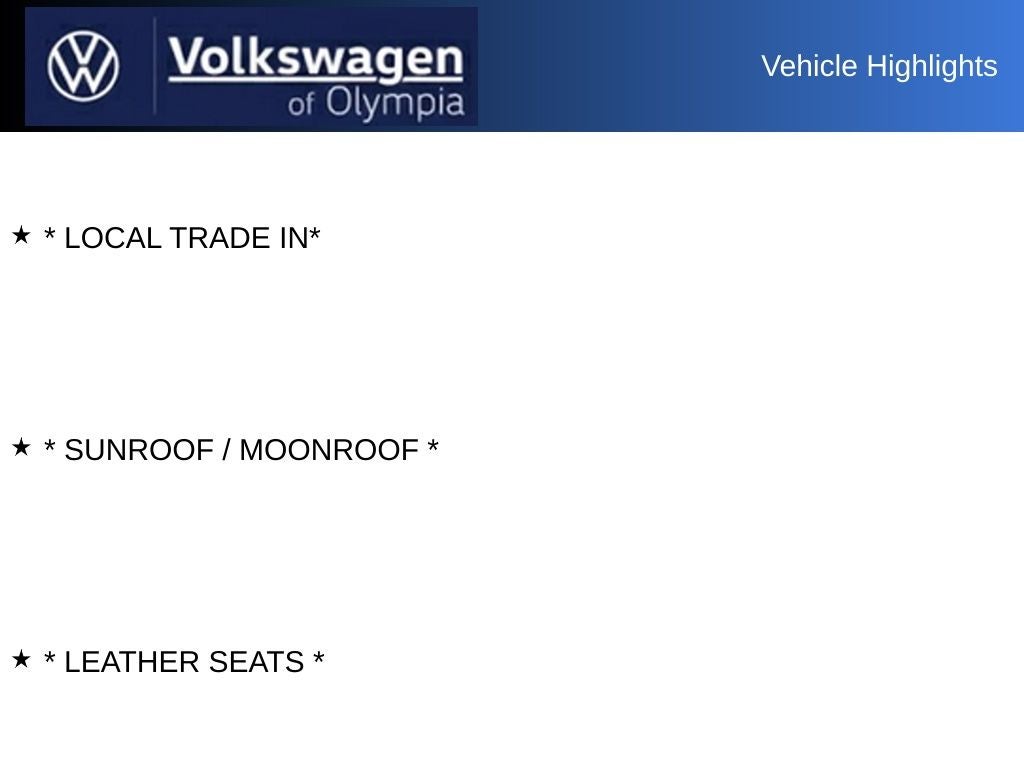 2013 Volkswagen Jetta SportWagen 2.0L TDI