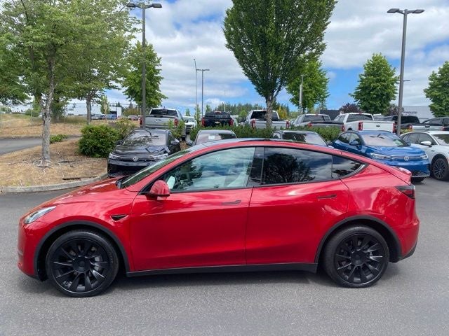Used 2021 Tesla Model Y Long Range with VIN 5YJYGDEE7MF244763 for sale in Olympia, WA