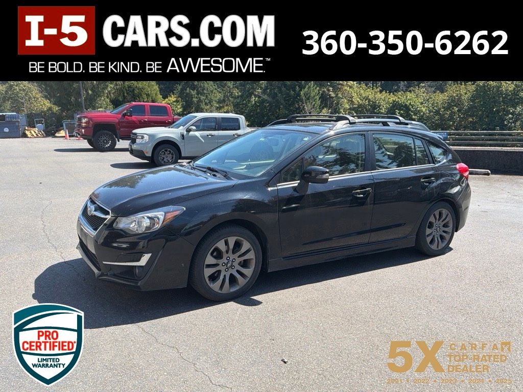 2016 Subaru Impreza 2.0i Sport Premium