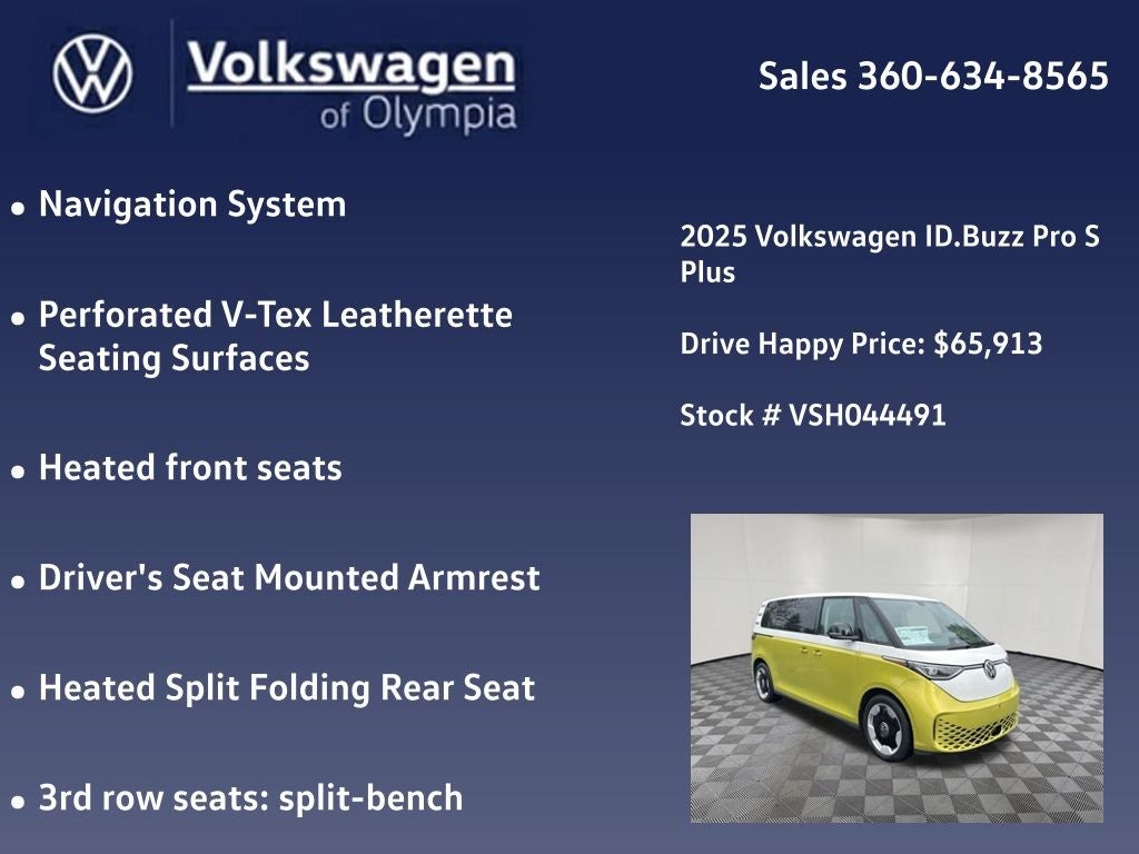 2025 Volkswagen ID. Buzz Pro S Plus