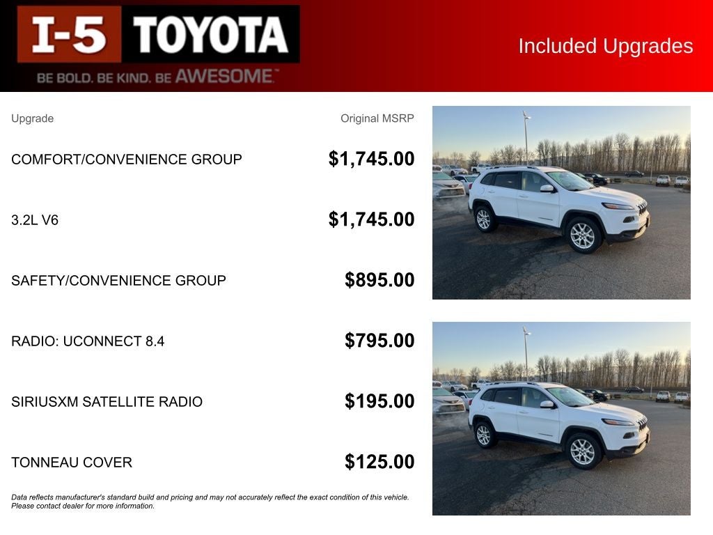 2016 Jeep Cherokee Latitude