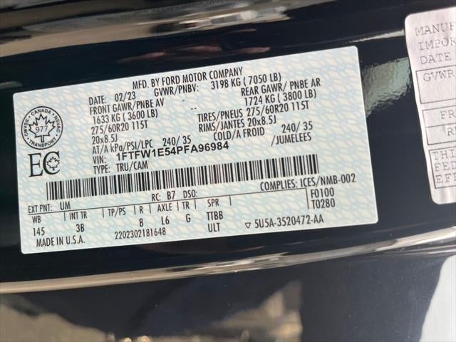 2023 Ford F-150 Platinum