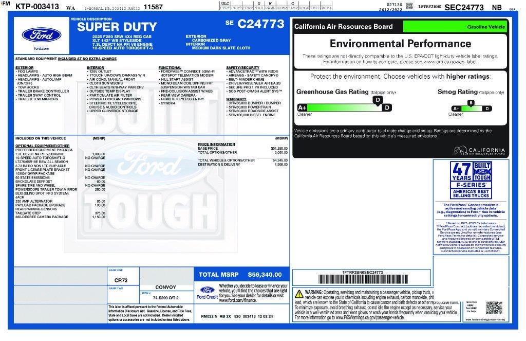 2025 Ford Super Duty F-250 SRW XLT