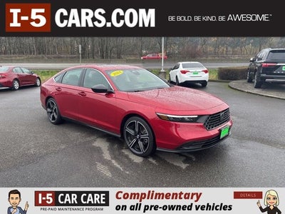 2024 Honda Accord Hybrid Sport