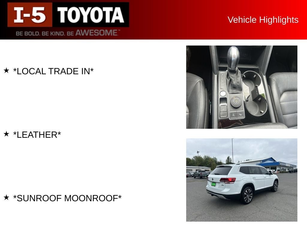 2019 Volkswagen Atlas SEL Premium 4Motion