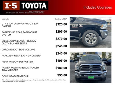 2016 RAM 2500 Big Horn