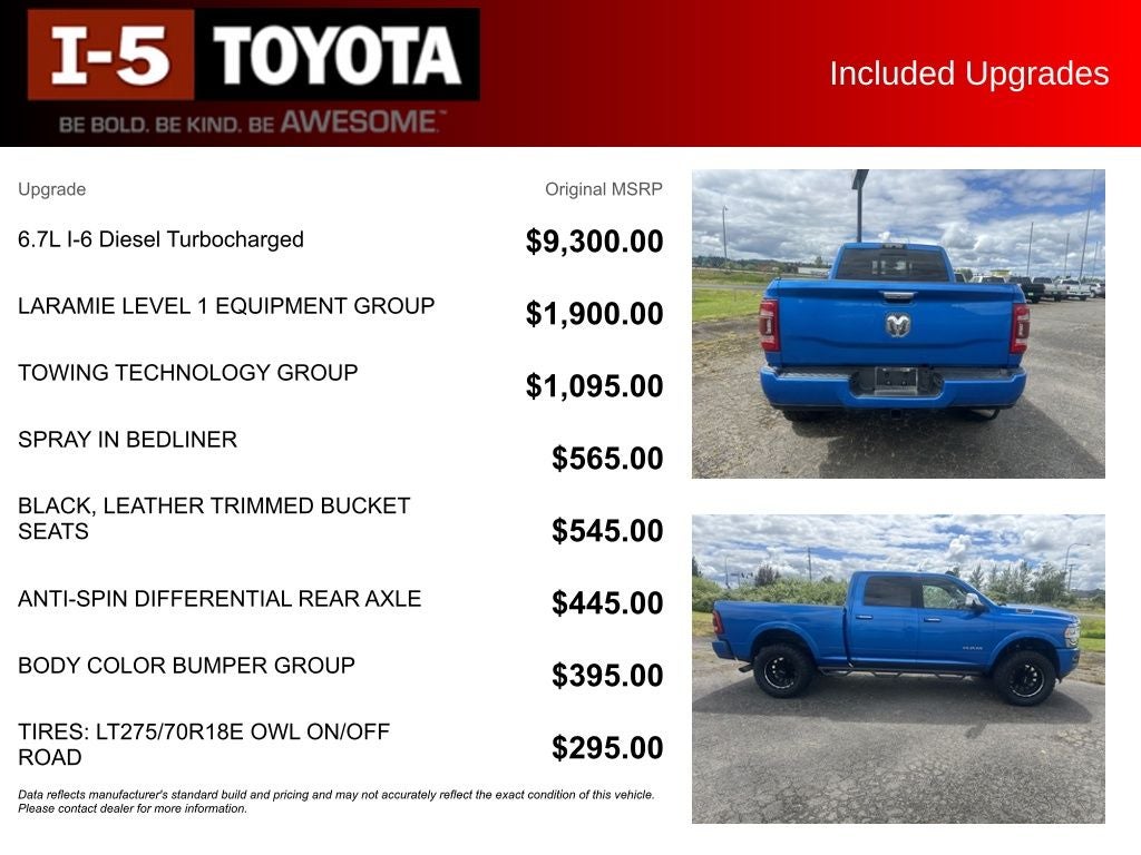 2020 RAM 2500 Laramie