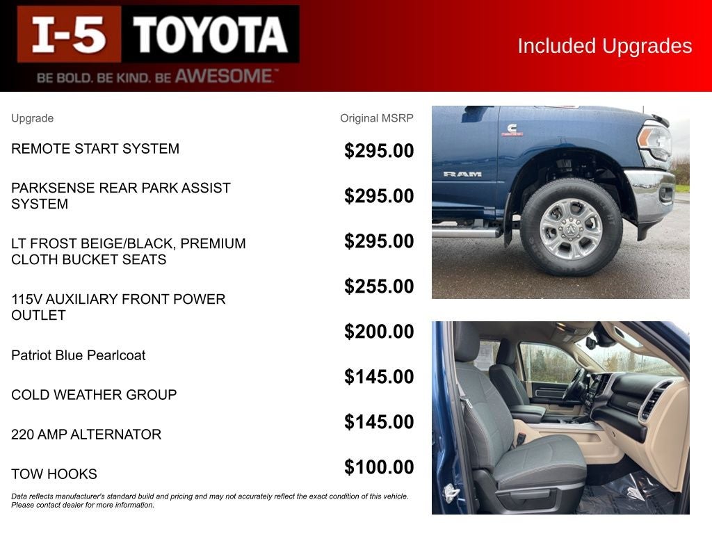 2022 RAM 2500 Big Horn