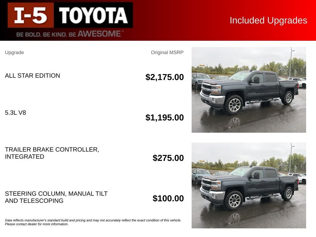 2017 Chevrolet Silverado 1500 LT LT1