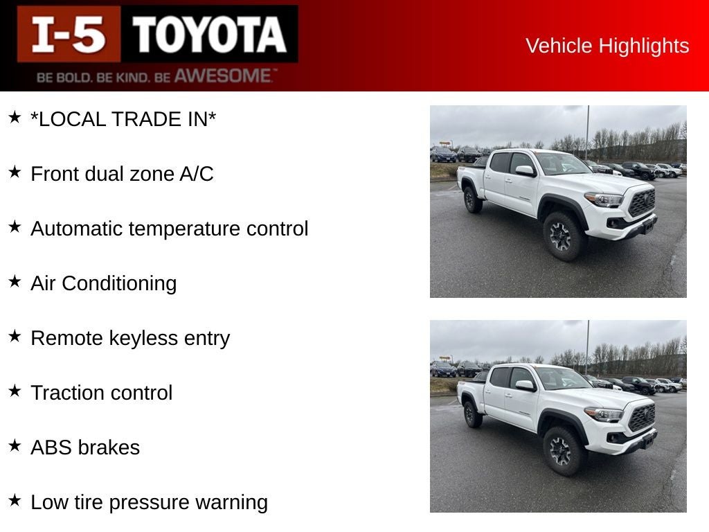 2022 Toyota Tacoma TRD Off-Road V6