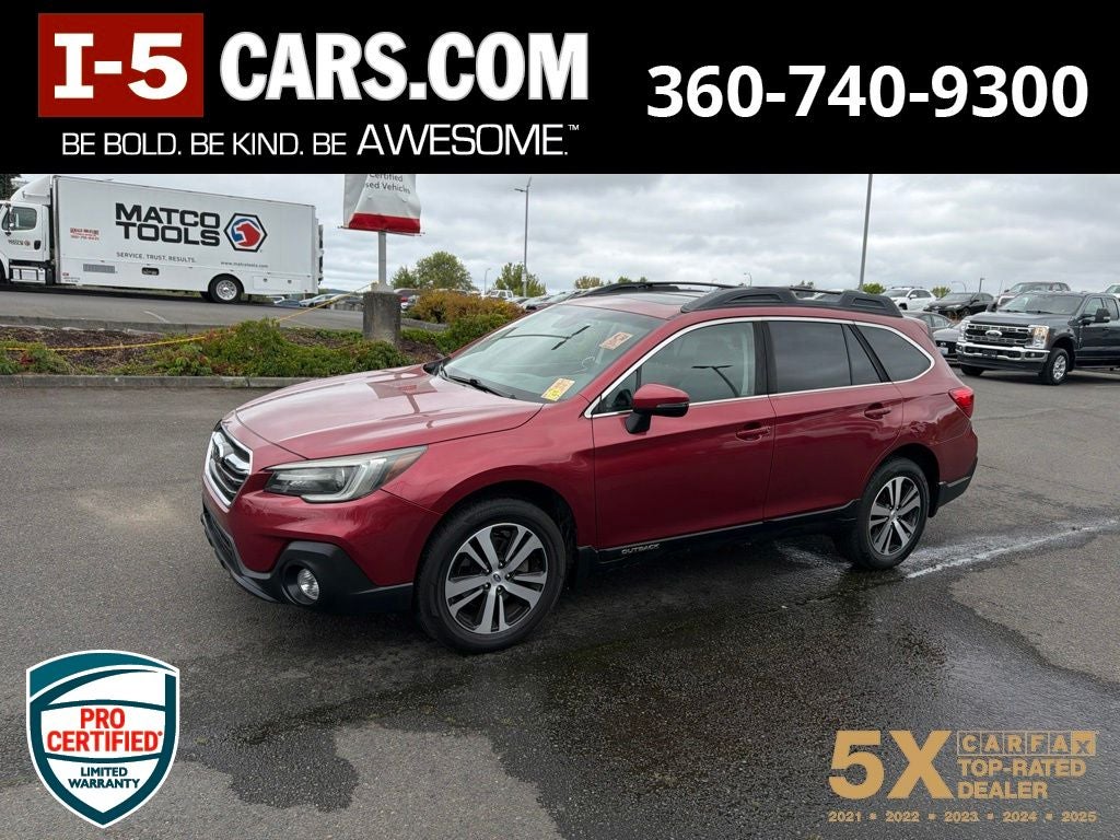 2018 Subaru Outback 2.5i Limited