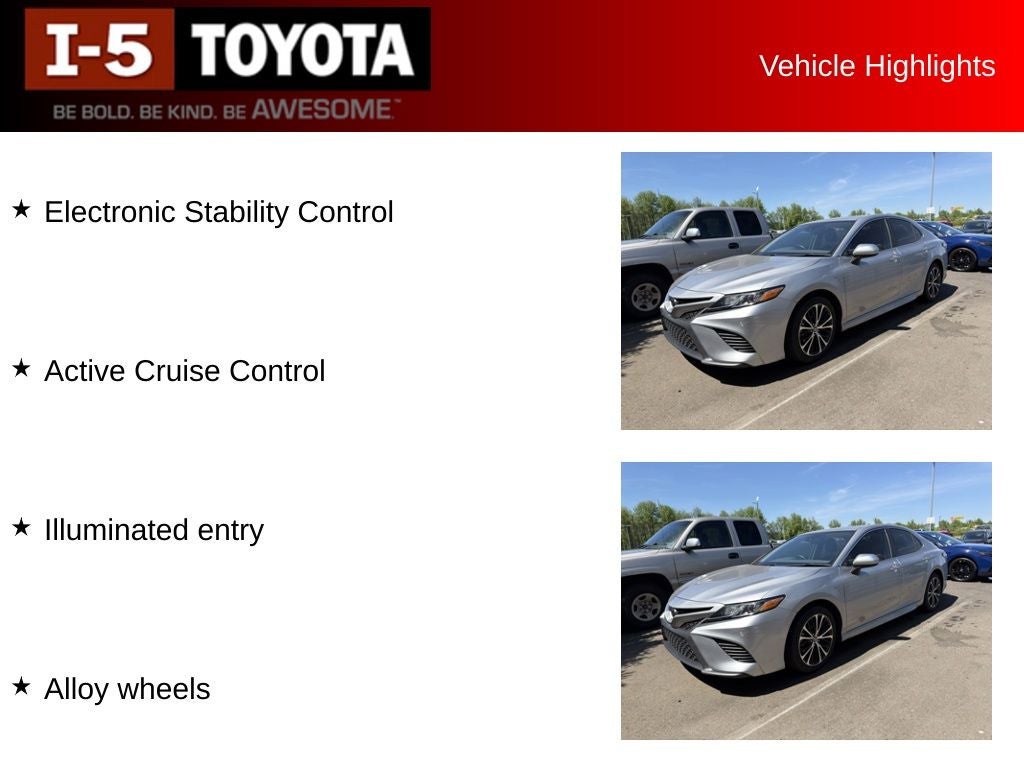 2019 Toyota Camry SE