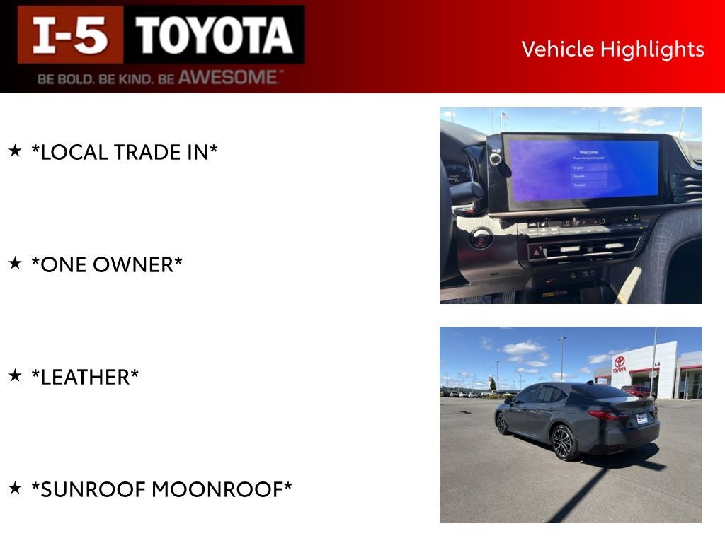 2025 Toyota Camry XLE
