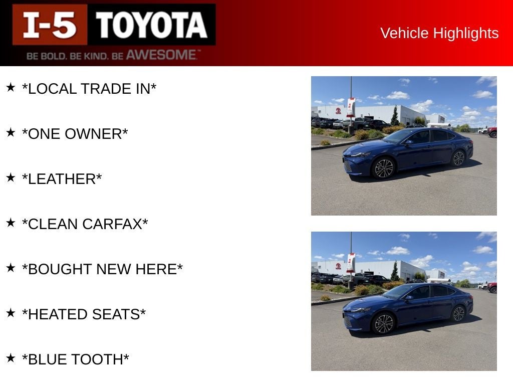 2026 Toyota Camry XLE