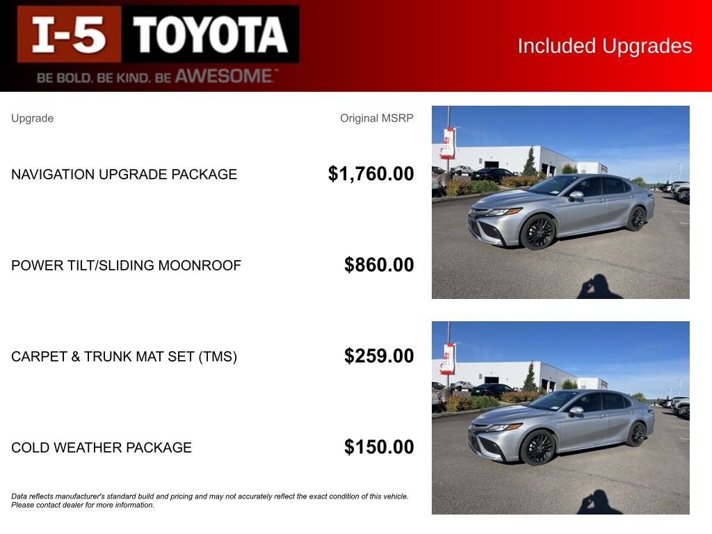 2021 Toyota Camry Hybrid XSE