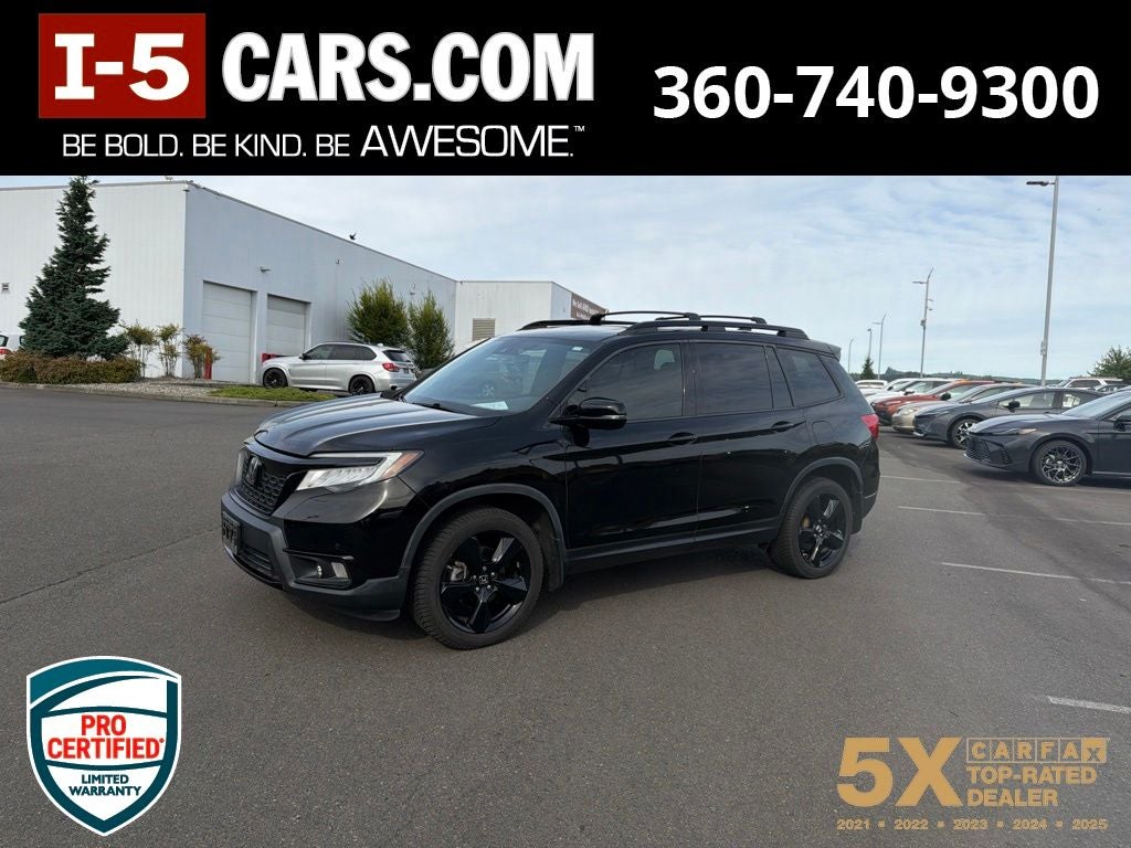 2019 Honda Passport Elite