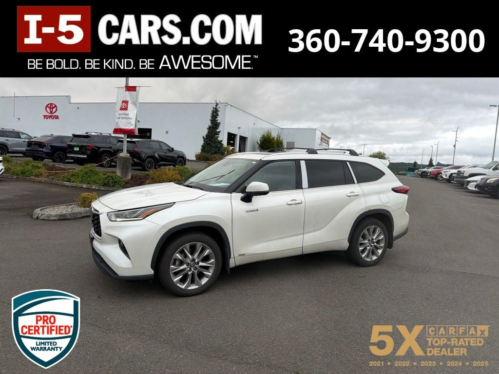 2021 Toyota Highlander Hybrid Limited