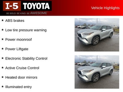 2022 Toyota Highlander Hybrid XLE