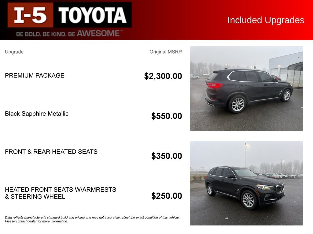 2020 BMW X5 xDrive40i