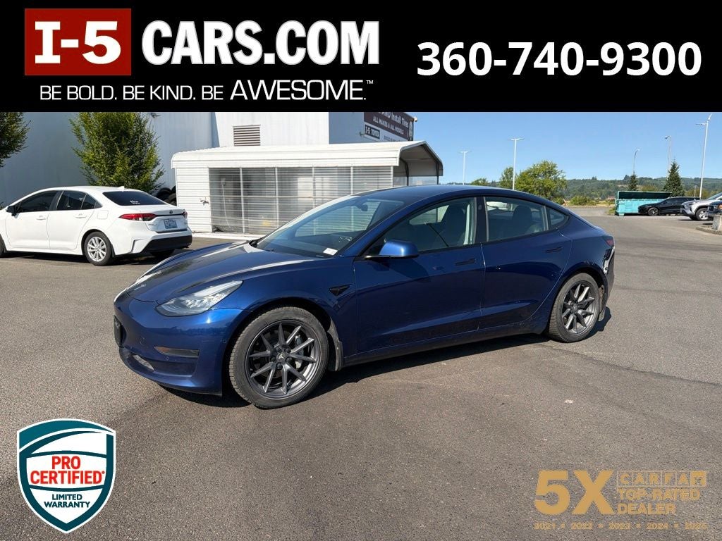 2021 Tesla Model 3 Standard Range Plus