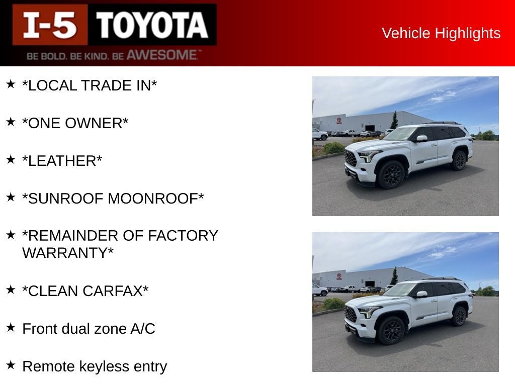 2025 Toyota Sequoia Platinum