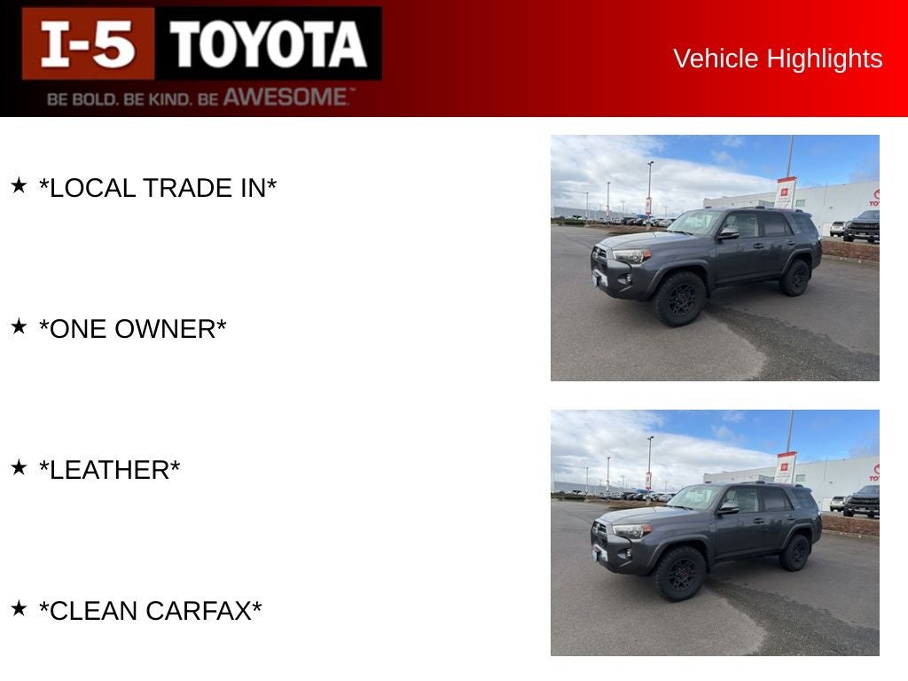 2022 Toyota 4Runner SR5 Premium