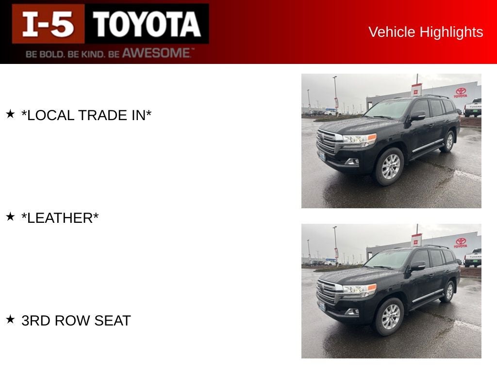 2019 Toyota Land Cruiser Base