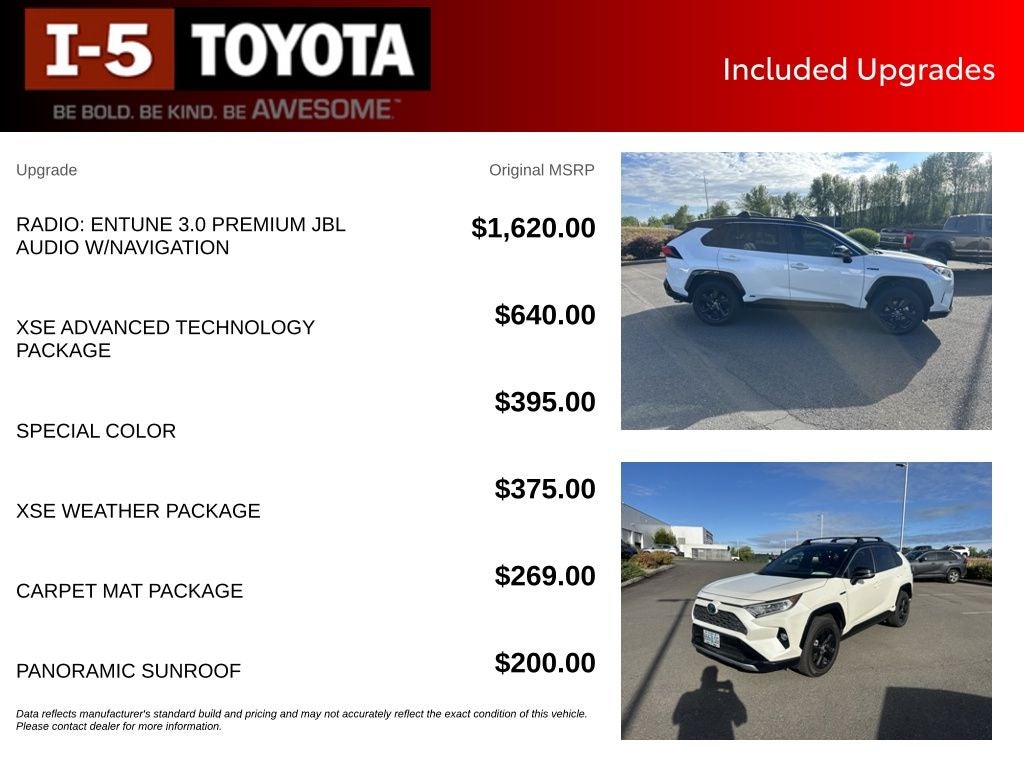 2019 Toyota RAV4 Hybrid XSE