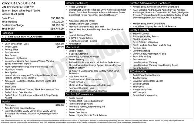 2022 Kia EV6 GT-Line