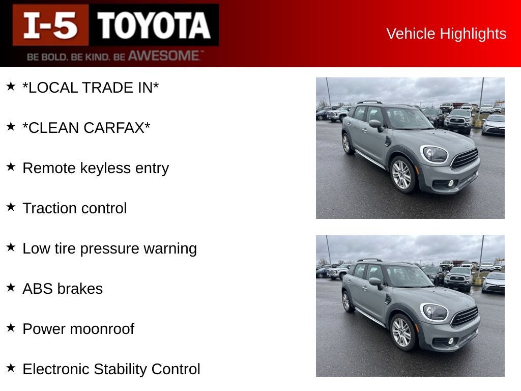 2020 MINI Cooper Countryman Cooper