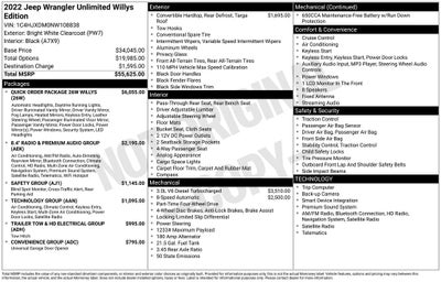 2022 Jeep Wrangler Unlimited Willys 4x4