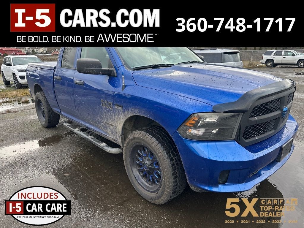 2017 RAM 1500 Express Quad Cab 4x4 6'4' Box