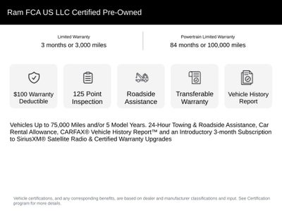 2022 RAM 1500 Big Horn Crew Cab 4x4 5'7' Box