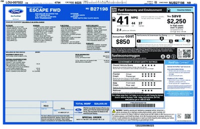 2022 Ford Escape Hybrid SE Hybrid
