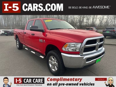 2018 RAM 3500 Tradesman Crew Cab 4x4 8' Box